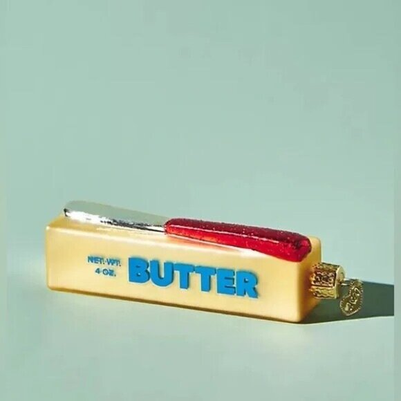 Anthropologie Other - Anthropologie Stick Of Butter Christmas Tree Ornament